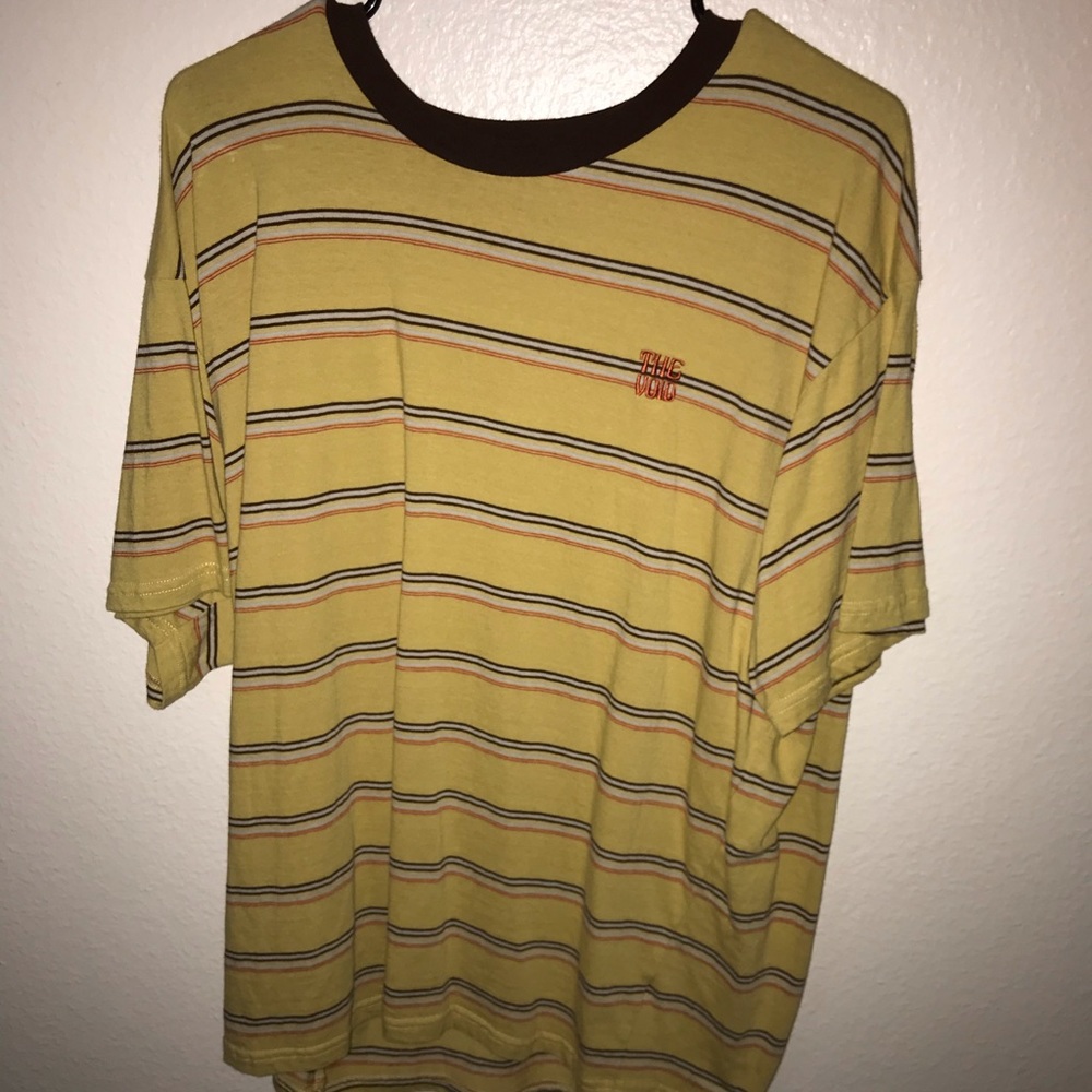 Yellow striped tee